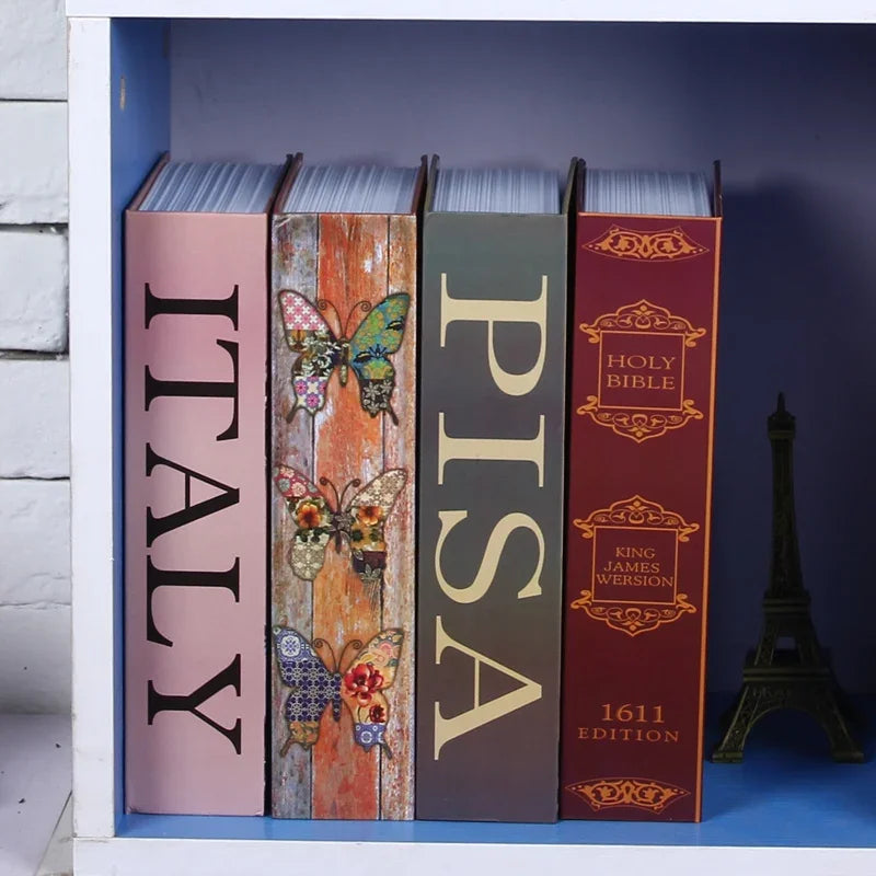Simulation Book Coin Bank Paper Money Password Box Children Safe Book Storage Box Desktop Storage Box Oasis Select