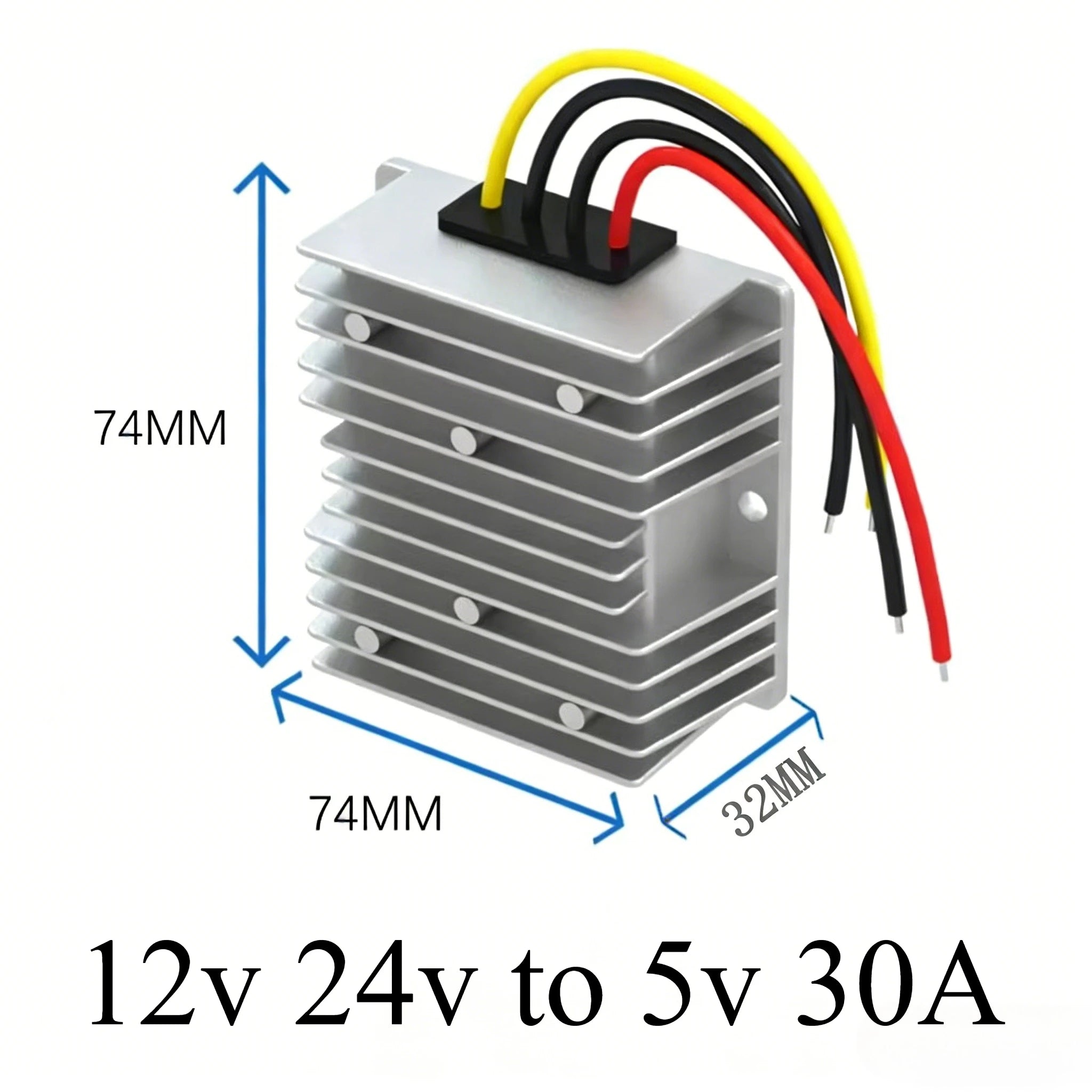 12V 24V to 5V 50A-1A Step Down Voltage Converter Voltage Reducer DC Converter Regulator 12 Volt to 5 Volt Buck Power Supply Oasis Select 12v 24v to 5v 30A 12V 24V 5V|CN