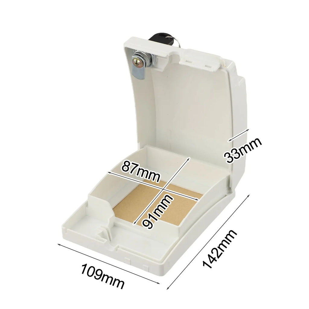 86 Type Lockable Socket Waterproof Dustproof Box Outdoor Switch Socket Protective Cover For Bathroom Outdoor Areas Oasis Select
