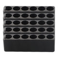 5Pcs 6Hole 1/4 Hex Shank Screwdriver Bit Holder Plastic Screwdriver Storage Drill Bit Stand Case Power Tools Oasis Select 5pcs