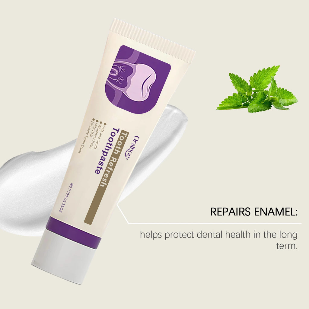 Oralhoe Whitening Toothpaste – Stain Removal & Mint Fresh