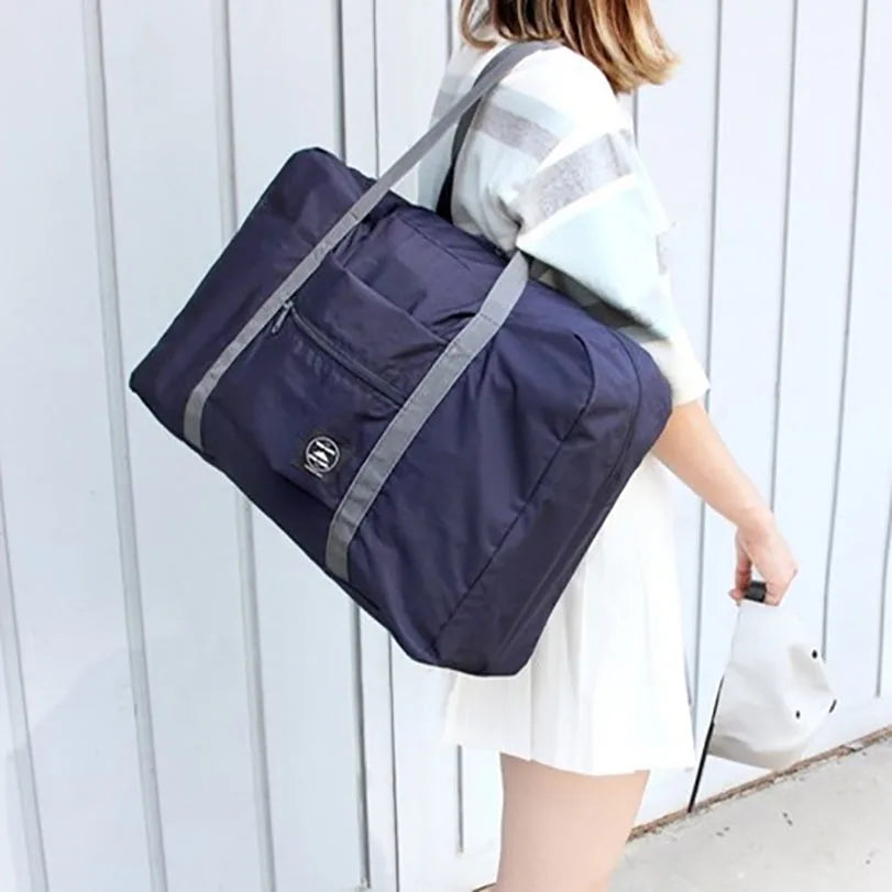 Foldable Travel Duffel Bag – Lightweight Waterproof Weekender