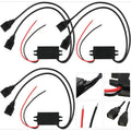 DC/DC Converter 12V To 5V 3A Buck Module Reduced Voltage Regulator Car Power Converter Output Power Adapter Double USB Interface Oasis Select Dual square USB 12V 5V 3A