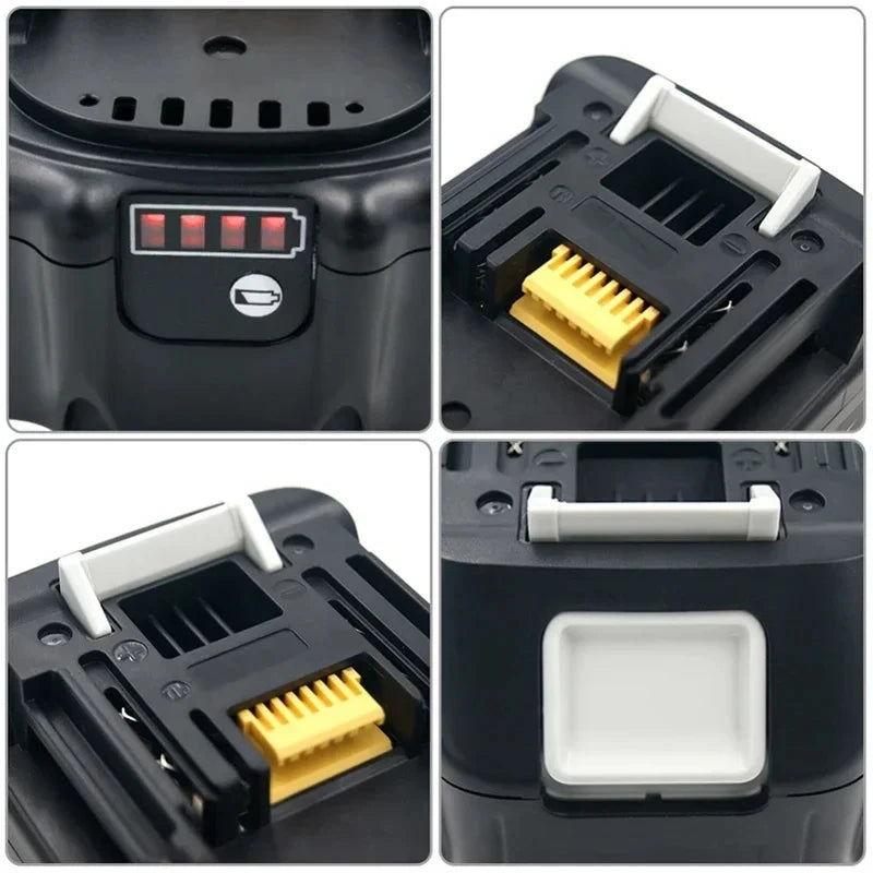 Super For Makita 18v 6000mAh Rechargeable Power Tools Battery With Led Li-ion Replacement Lxt Bl1860b Bl1860 Bl1850+3A Charger Oasis Select