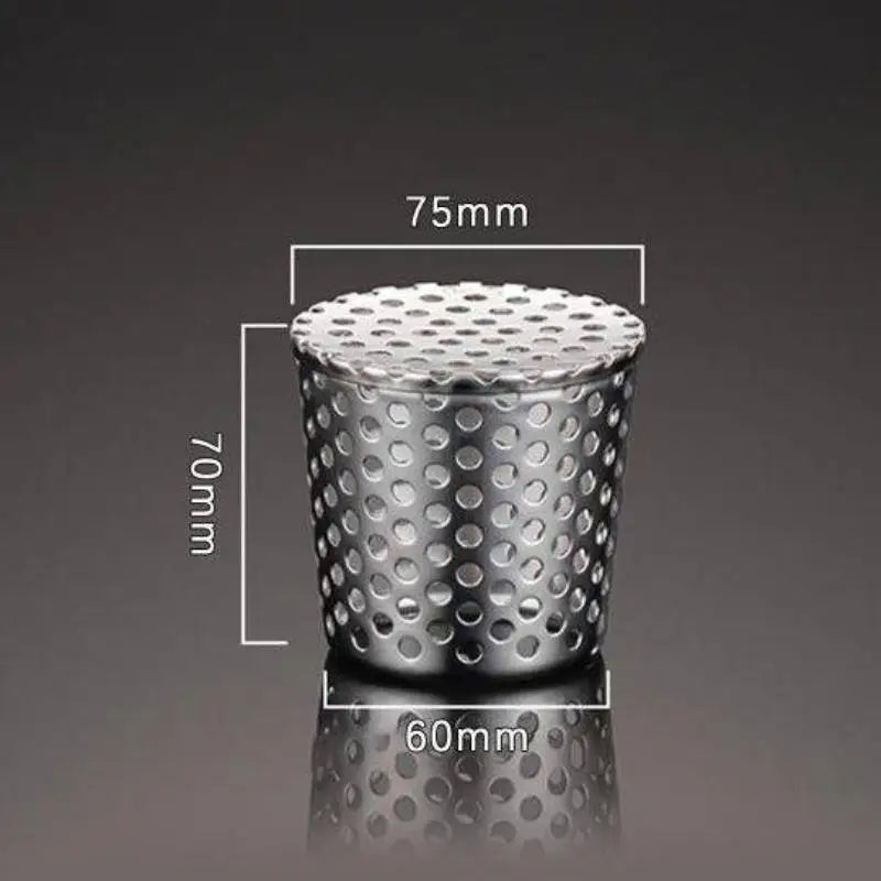 Stainless Steel Drain Cover Anti Clogging Interpolated Filter Screen For PVC Pipe Rain Pipe Cap Oasis Select 75