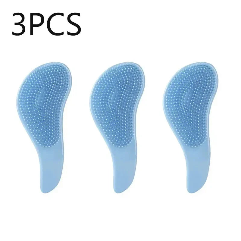 3 Comb Anti-static Massage Hair Brush Tangle Detangle Air Cushion