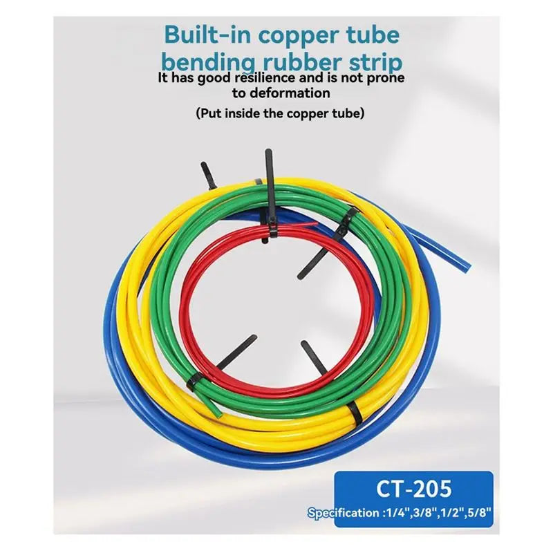 LIKE WISH CT-205 Air Copper Pipe PE Plastic Protector And Bending Tool 4M For Anti-Deformation Pipe Guard Oasis Select