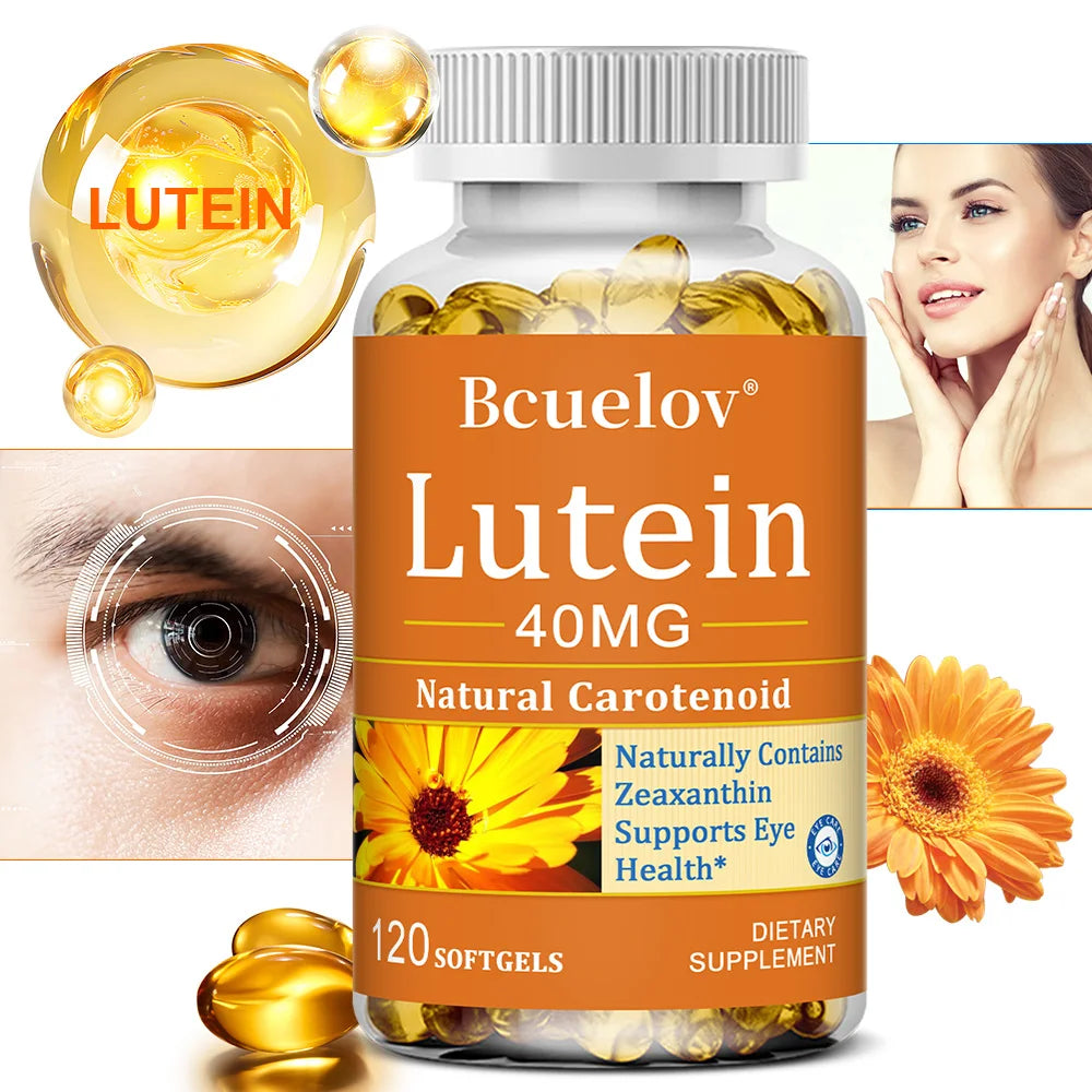 Lutein & Zeaxanthin Eye Care Capsules | Macular & Retina Support