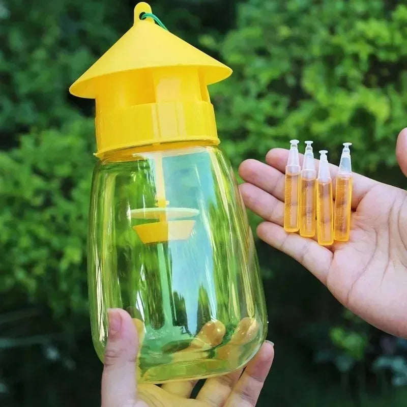 Liquid Fruit Fly Trap Killer Long-Lasting Deterring Bait Anti Fly Fruit Killer Catcher Orchard Insect Trap Pest Control Bee Trap Oasis Select