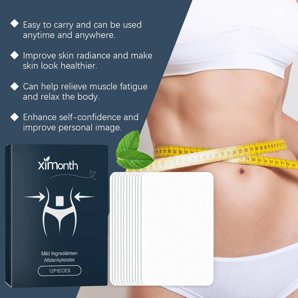 Ximonth Slimming Navel Patch – Herbal Body Firming & Fat Burning Slimming Body Patch Oasis Select