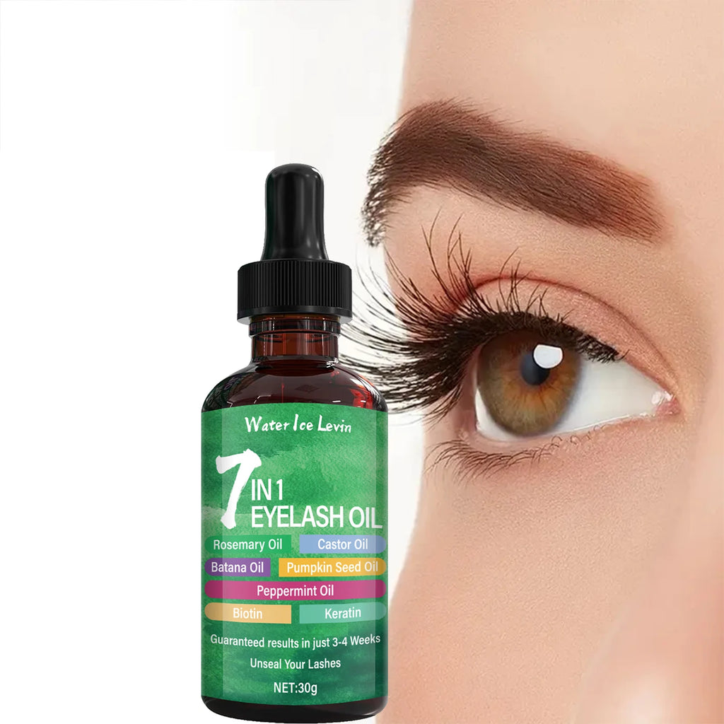 7-in-1 Eyelash Oil – Bee Venom, Collagen & Castor for Growth Eyelash Growth Oil Oasis Select