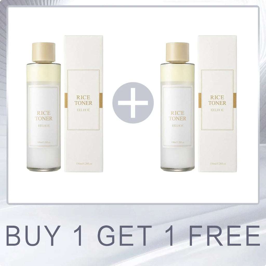 EELHOE Rice Face Toner Brightening Moisturizing Even Skin Tone Pore Tightening Skin Smoothing Nicotinamide Facial Shrink Serum Oasis Select Buy 1 for 1 Free