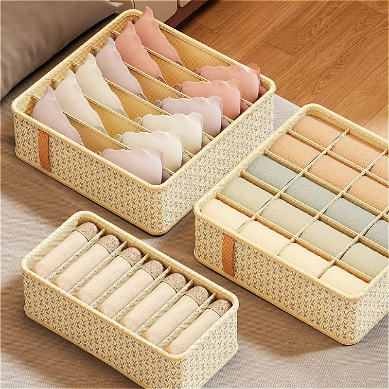 Closet Organizer Underwear Drawer Organizer Socks Bra Clothing Storage Box Wardrobe Organizer Clothes Cabinet Drawer Organizers Oasis Select