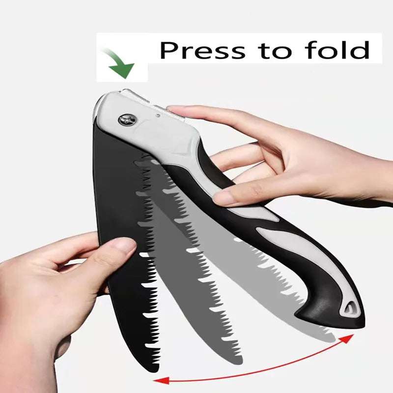 SLADE Folding Saw – Camping, Pruning & Woodworking Hand Saw Folding Hand Saw Oasis Select