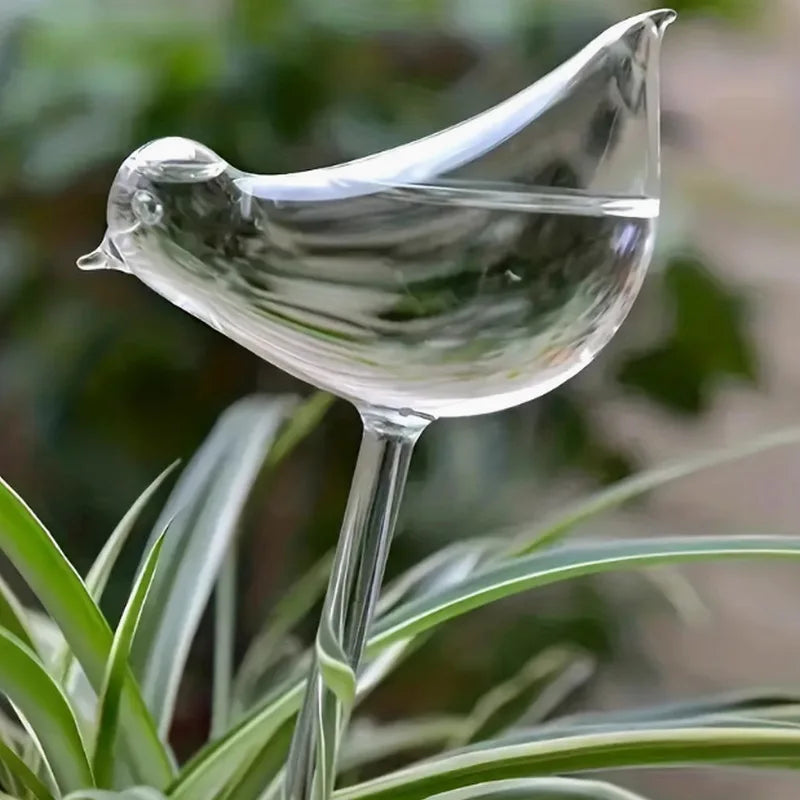 Cute Bird Self Watering Bulb Slow Release Drip Irrigation Tool Automatic Water Seepage Device for Indoor Plant & Garden Use Oasis Select