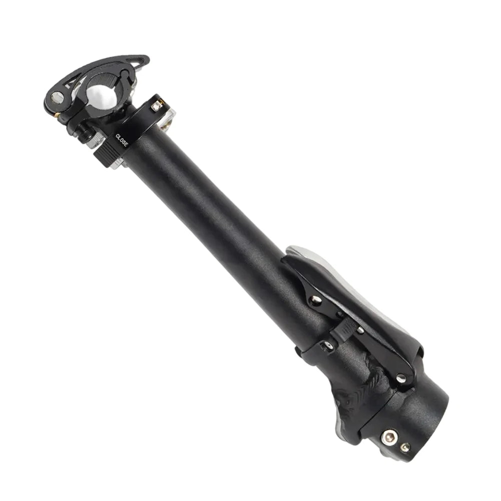 Cycle Folding Head Tube Folding Front Handle Parts Quick-release Replacement Risers 28.6 Accessories Adjustable Oasis Select Black B