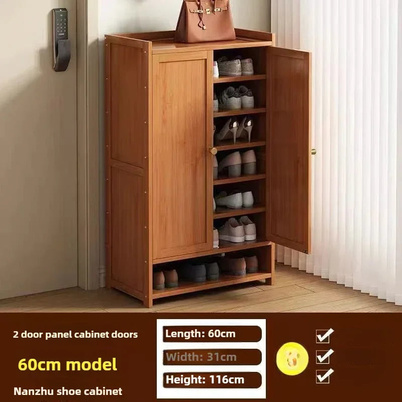 Multi-functional shoe cabinet shoe rack large capacity shoe storage rack dustproof multi-layer shelf Oasis Select Two door C