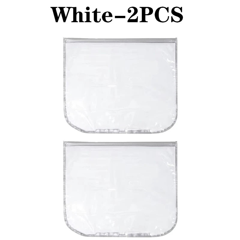 Magnetic Charging Port Cover Waterproof Dustproof for Electric Vehicle Charger Gun Outdoor Rain Protection Universal Accessory Oasis Select White-2PCS