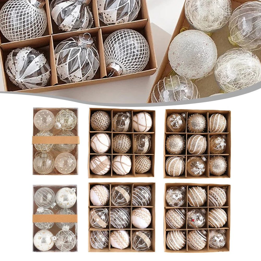 Plastic Christmas Ball Ornaments 3 15 inch 80mm Xmas Baubles Set for Holiday Tree and Event Decor Including Wedding and Party Oasis Select