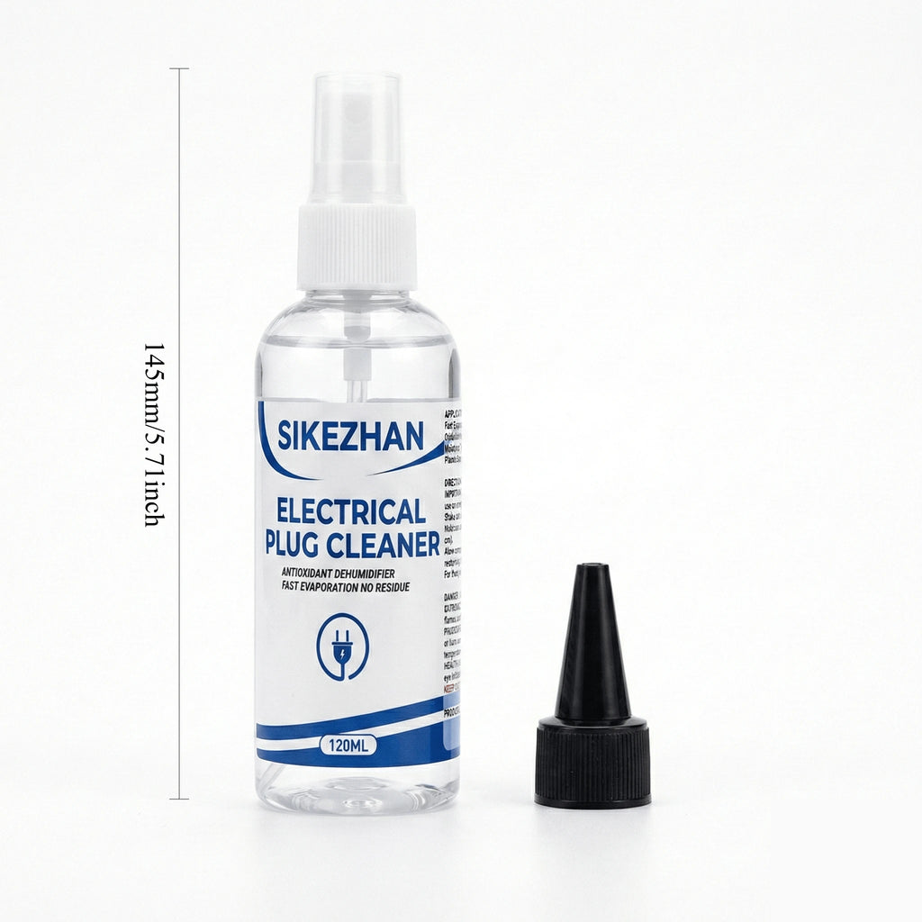 120ml Electronic Contact Cleaner Spray Fast Drying No Residue Degreaser for Car Plugs Connectors PCB Circuit Boards Deoxidizer Oasis Select