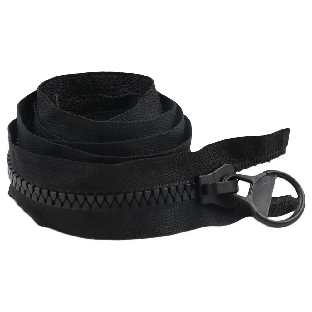 Closed End Resin Zipper with Pull Ring | 7 Sizes – Nickel-Free Resin Sewing Zipper Oasis Select