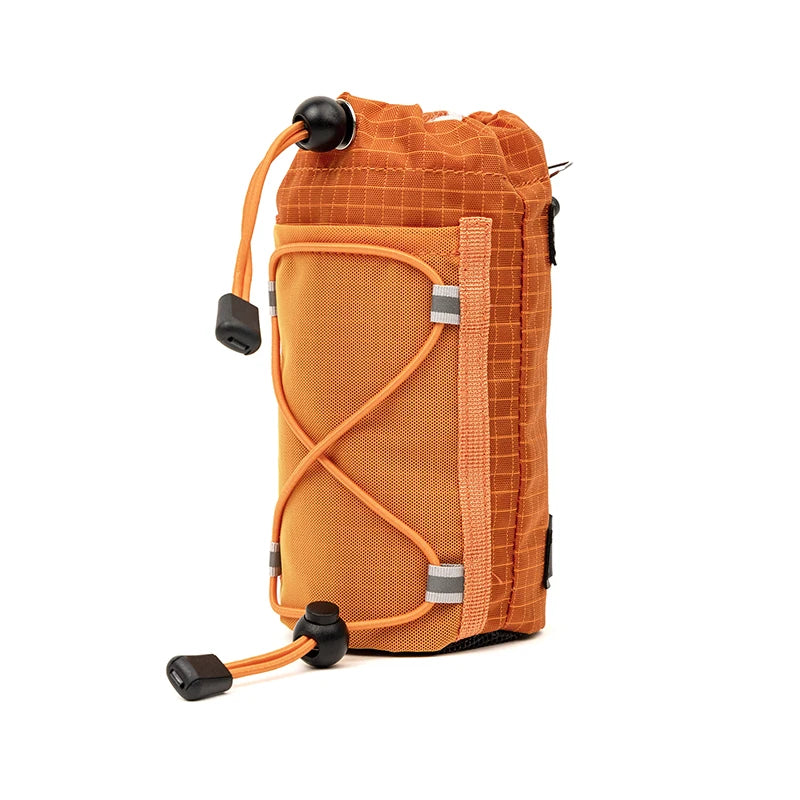 Outdoor Nylon Water Bottle & Phone Pouch | Hiking Storage Bag Outdoor Storage Pouch Oasis Select Orange