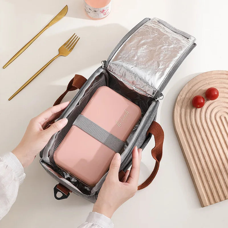 Insulated Lunch Bag | Aluminum Foil Waterproof Lunch Box Tote