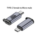 USB Adapter – Micro USB, Type-C & Mini USB Female Converter USB Plug Adapter Oasis Select Type C to Micro