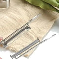 Cucumber Peeler Stainless Steel Peeler Peeling Tool Kitchen Tool Comfortable Grip Smooth Cutting Efficient Peeling Oasis Select China Mainland