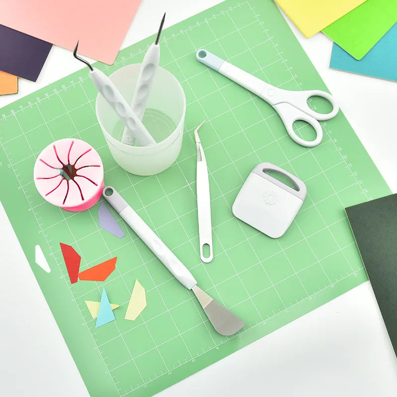 6Pcs Craft Vinyl Weeding Tool Set Multi Purpose DIY Hand Tools Scrapbook Sewing Silhouette Relief Carving Cricut Maker Projects Oasis Select