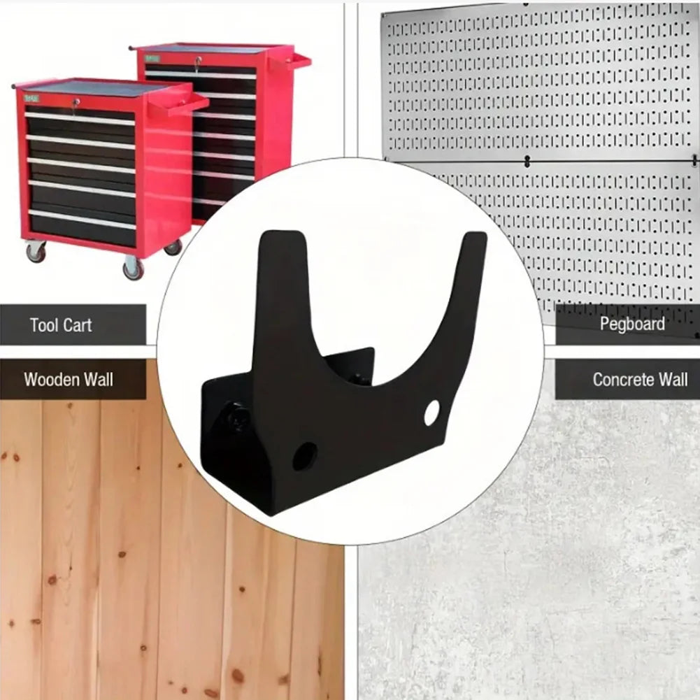 1pc Angle Grinder Holders Polisher Storage Racks Wall Mounted Hanger Bracket Angle Grinder Stand For Shops Workbench Oasis Select