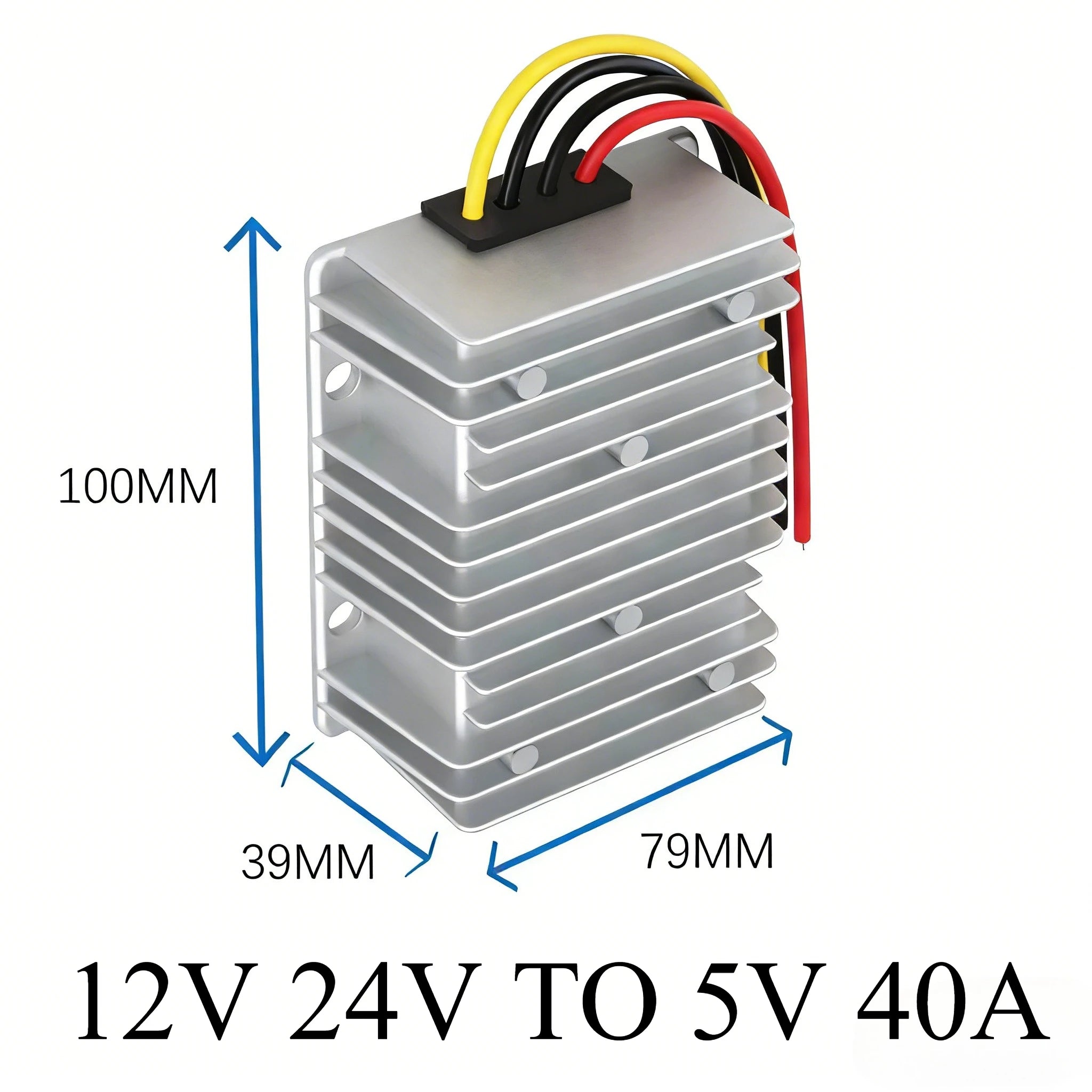 12V 24V to 5V 3A-100A Regulator Power Supply Buck Voltage Reducer Voltage Converter DC Converter Car LED Step Down Reducer Oasis Select 12V 24V TO 5V 40A