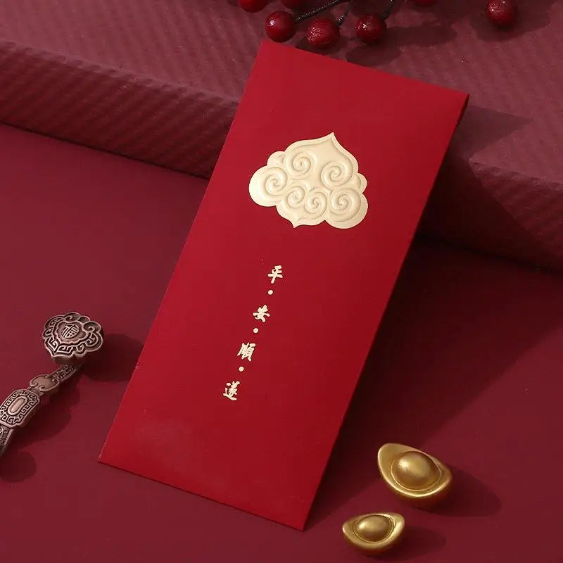 6 Pcs 2026 New Year Red Envelope Chinese Spring Festival Lucky Red Envelopes Money Pocket Supplies Year Of The Horse Lunar Year Oasis Select A1