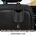 Car Seat Back Hook – Cup Holder, Phone & Bag Organizer