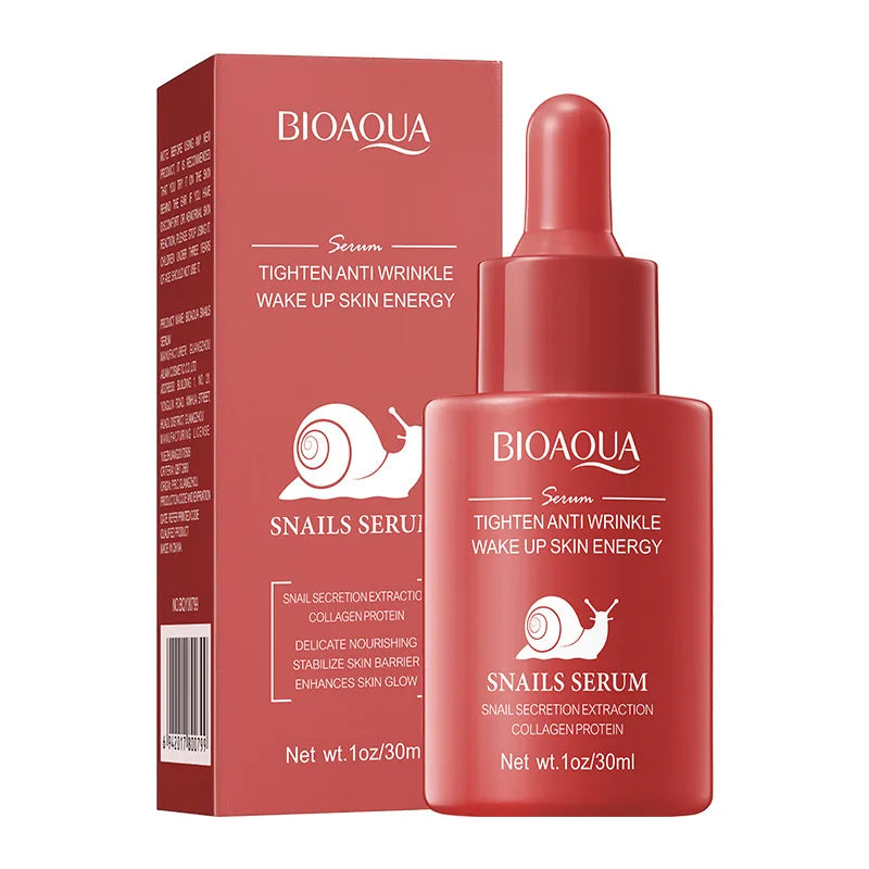 BIOAQUA Turmeric Snail Nicotinamide Face Serum Anti-Aging Face Serum Oasis Select Snail 1pcs