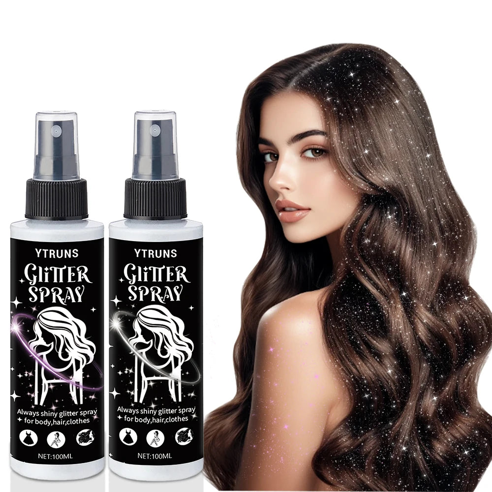Radiant Glitter Highlighter Body Spray | Festivals & Parties