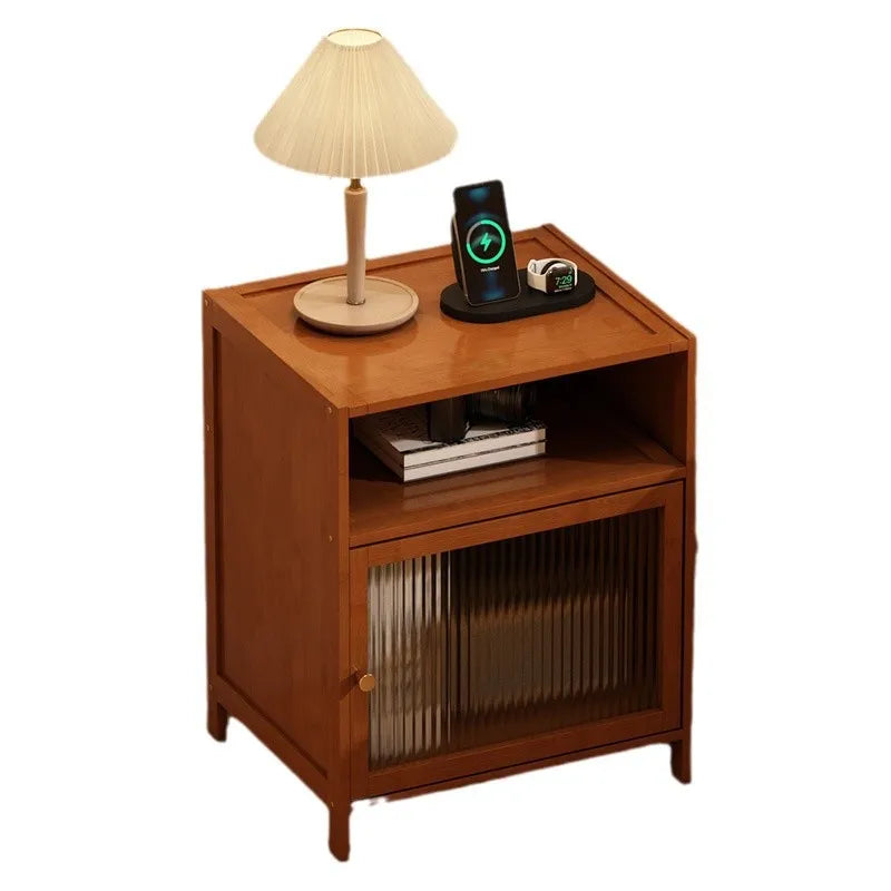 Bedside table storage rack, small household bedroom bedside cabinet alternative, 2024 new model, simple and modern for rental ro Oasis Select