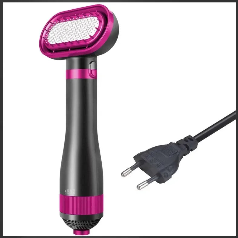 Pet Hair Dryer Dog Grooming Golden Retriever Hairdressing Dog Drying Brush Hair Comb Mute Not Hurt Hair Water Blower Oasis Select EU220V-Red