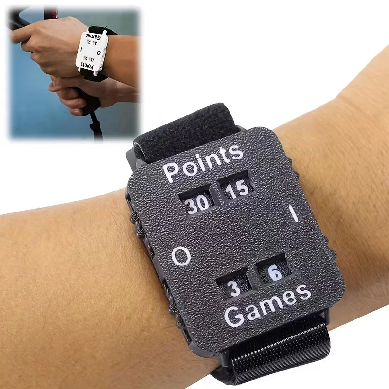 New Portable Cricket/Tennis/Padel Scorer Wristband Instant Score Tracker No Memory Loss Suitable For Coaches, Referees, Players Oasis Select