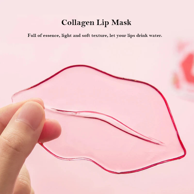 Collagen Nourishing Lip Mask – Hydrating Fruit Essence Patch Lip Mask Patch Oasis Select