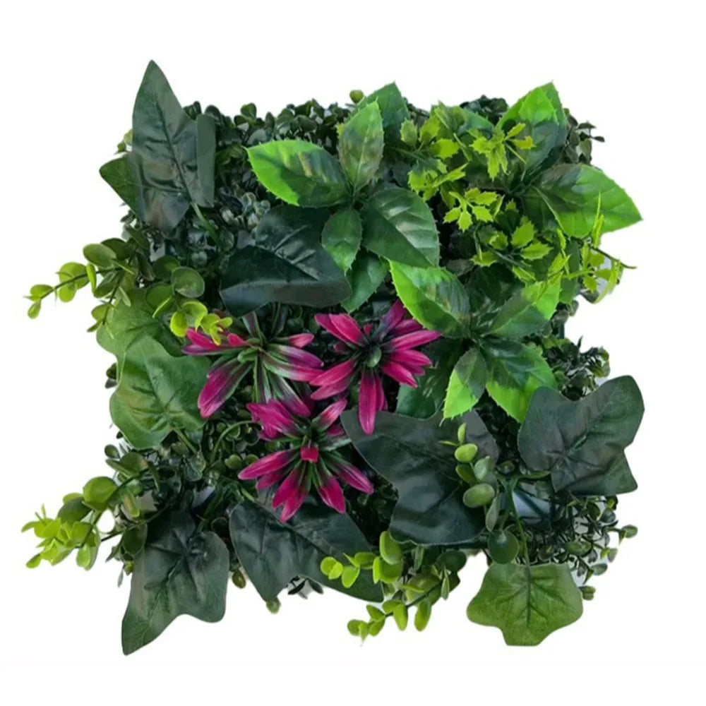Artificial Plant Wall Panel 25x25cm | Faux Greenery Tile