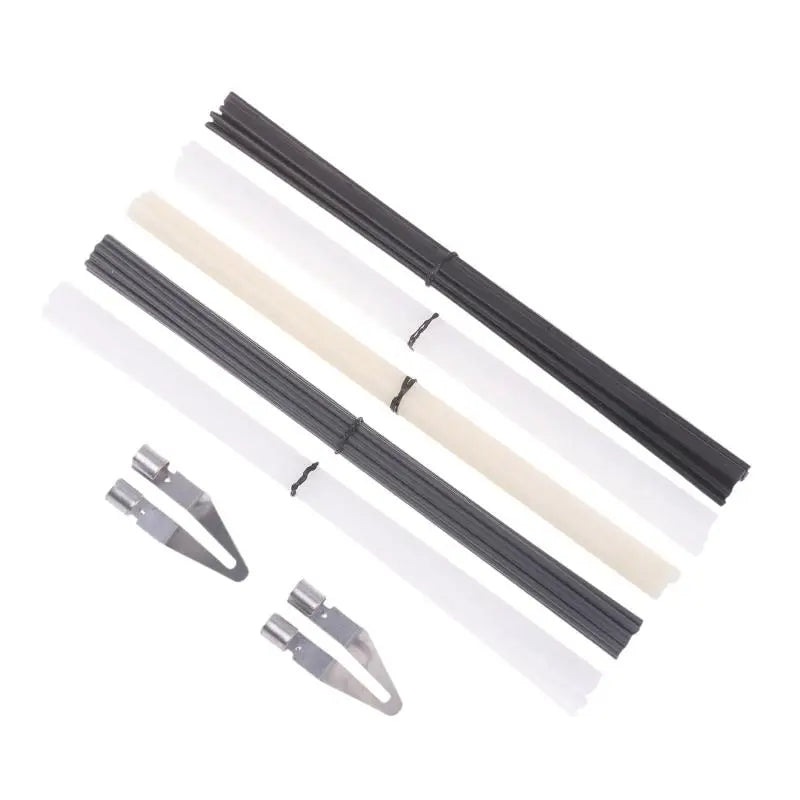 52Pcs Plastic Welding Kit, ABS PP PVC PE Plastic Welding Rods,304 Stainless Steel Welding Repair Mesh,Car Bumper Repair Tool Oasis Select