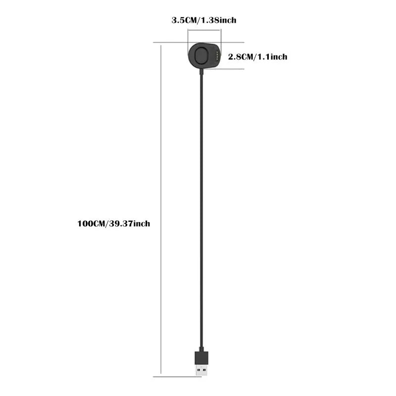 USB Charger Clip Cradle Cable for Suunto 7 Smartwatch Smartwatch Charger Cable Oasis Select