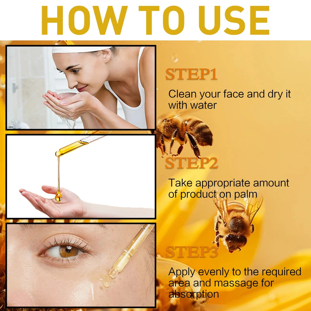 SUYARUN Bee Venom Collagen Anti-Aging Face Serum | Firming Lifting Moisturizer | Wrinkle Reduction | 24H Hydration. Oasis Select