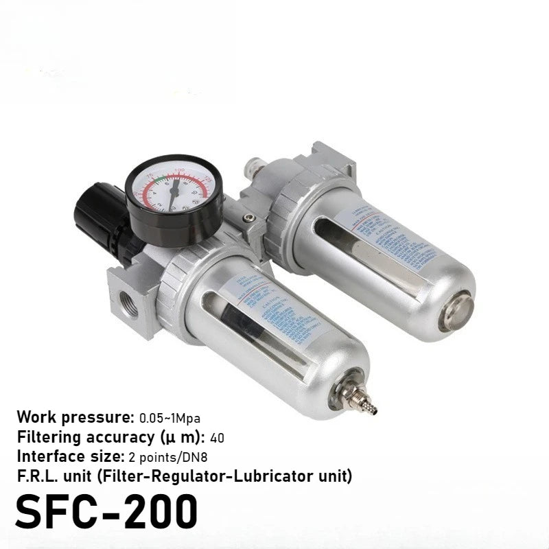 Air Compressor Air Filter SFC SFR 200 300 400 Regulator Drain Valve Filter Regulator Valve Automatic Drainage Oasis Select SFC200