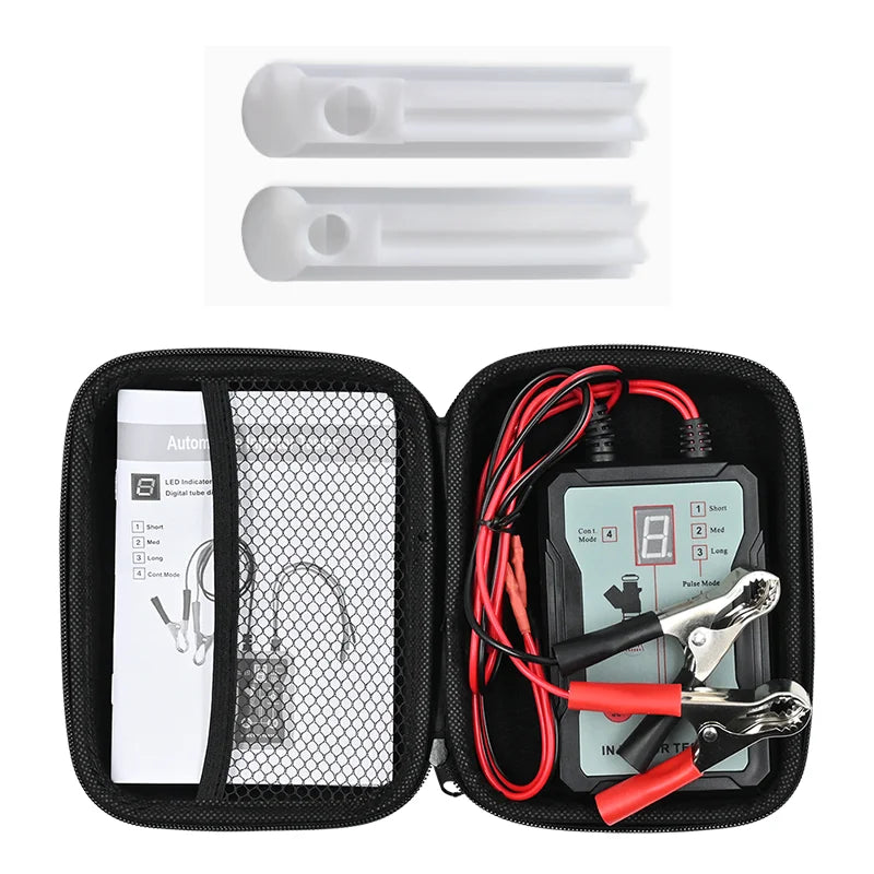 12V Fuel Injector Tester & DIY Cleaning Tool – Test 2 at Once Fuel Injector Tester Oasis Select Fuel Injector Tester 1
