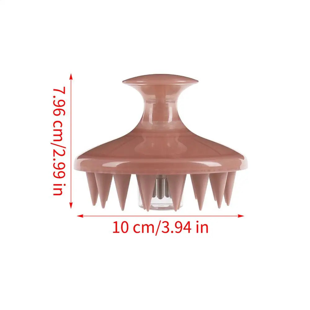 Silicone Scalp Massager Shampoo Brush Hair Stimulator Brush Bath Massage Brush Scalp Massager Hair Shower Brush Oasis Select 01 CN