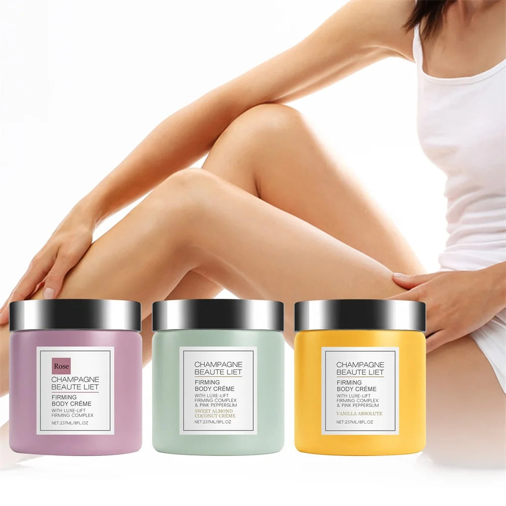 Champagne Firming Body Cream – Pepperslim Skin Tightening