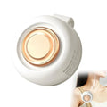 Mini Clip On Fan Portable Waist Hanging Neck Fans Hands Free USB Personal Air Cooler Wearable Pocket Fan for Travel Camping Oasis Select white