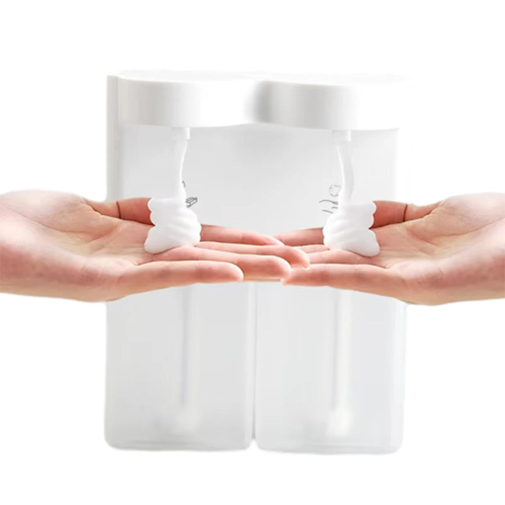 2-in-1 Touchless Foam & Liquid Soap Dispenser | Wall Mount